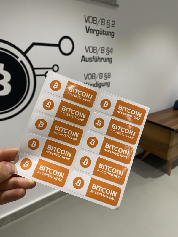 1 Satz Sticker 10x Stück